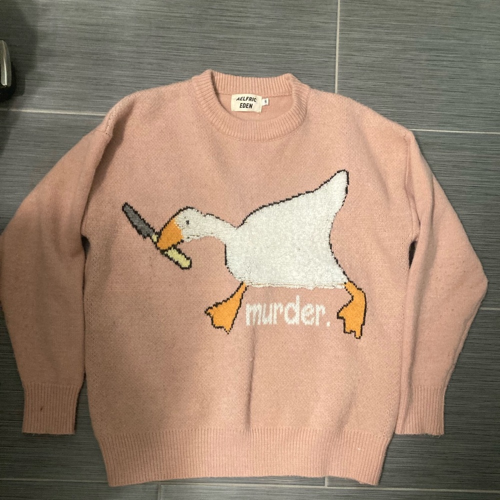 Aelfric eden murder goose sweatshirt